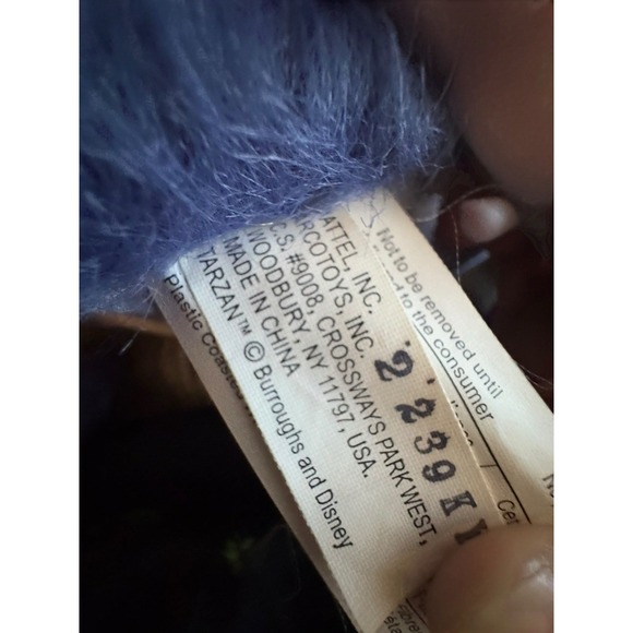 Vintage 1999 Disney Tarzan TERK‎ Jumbo Plush Stuffed Animal 22" Mattel Gorilla - Picture 4 of 4